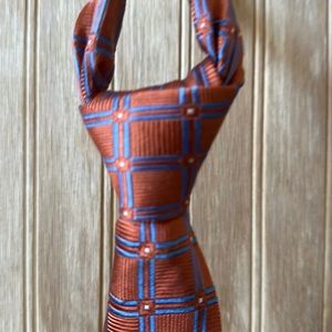 Jos. A. Bank - Orange and Blue Tie